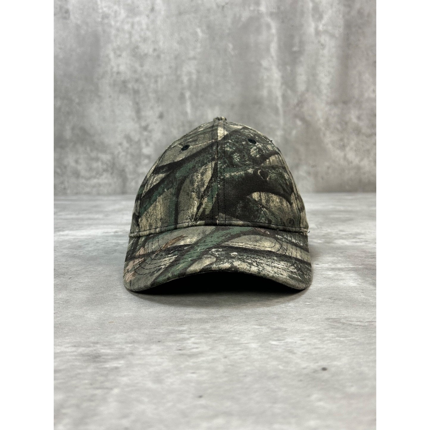 Vintage Mossy Oak Treestand Camo Hunting Snapback Hat OSFA