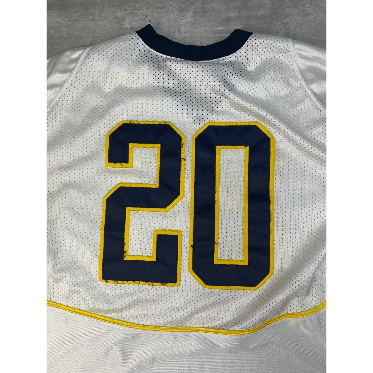 Vintage Michigan Wolverines #20 NCAA Nike Football Jersey Size XL