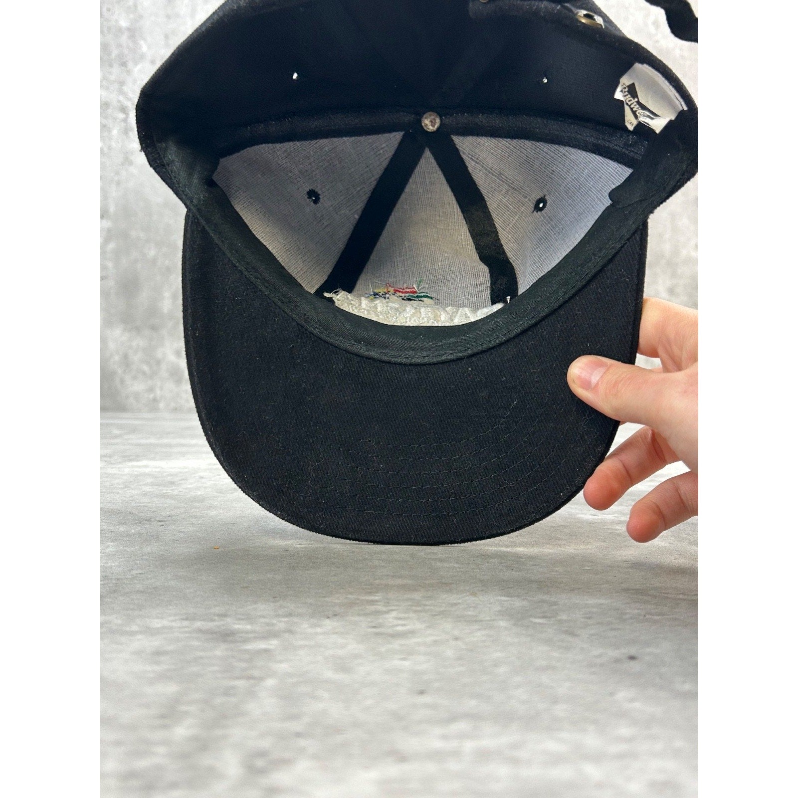 Vintage 90s Daytona Speedway Budweiser Nascar Racing Strapback Hat OSFA