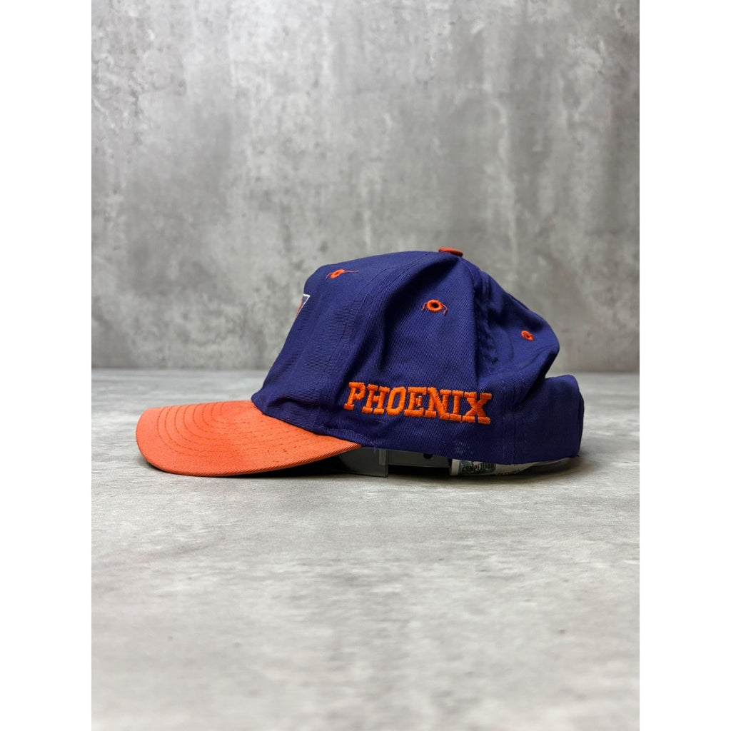 Vintage 90s Phoenix Suns NBA Embroidered Logo Basketball Snapback Hat OSFA