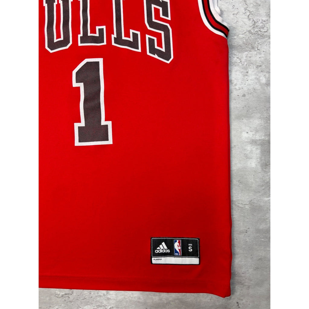 Derrick Rose #1 Chicago Bulls NBA Adidas Basketball Jersey Size Small
