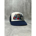 Vintage 80s Deadwood S.D. Casino Destination Graphic Trucker Snapback Hat OSFA
