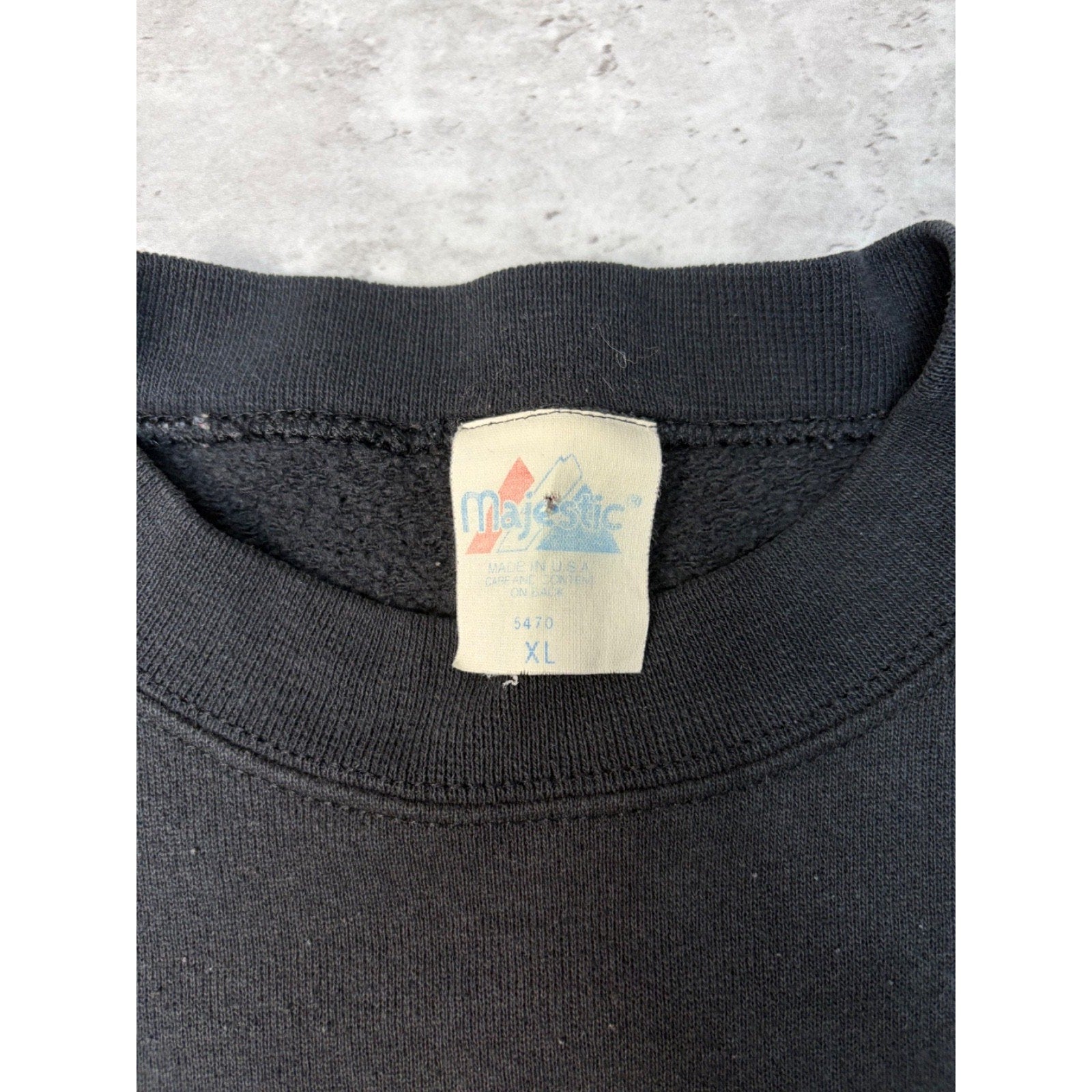 Vintage 90s Carolina Tarheels NCAA Embroidered Logo Sweatshirt Size XL