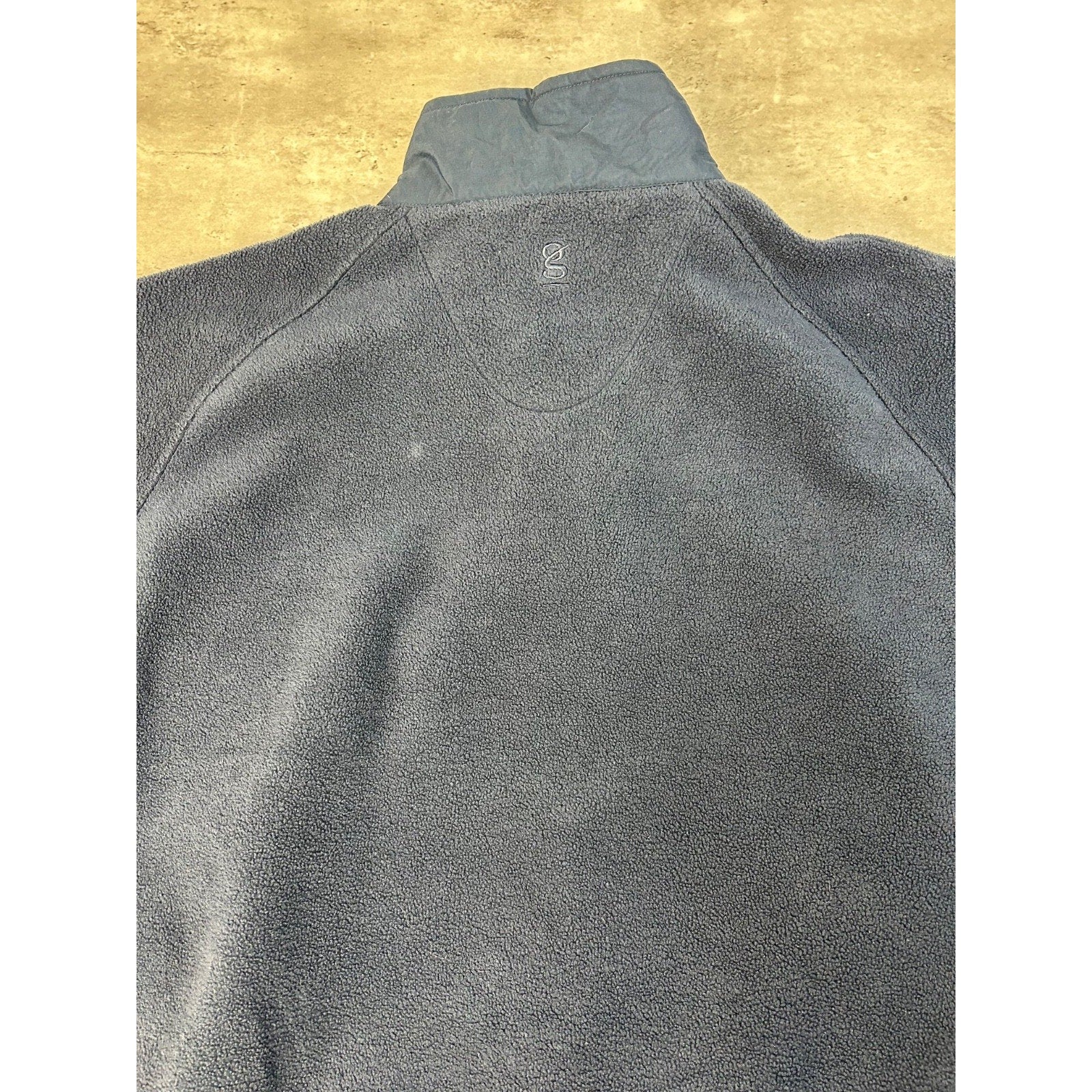 Vintage Alaska Embroidered 1/4 Zip Fleece Destination Sweatshirt Size Small