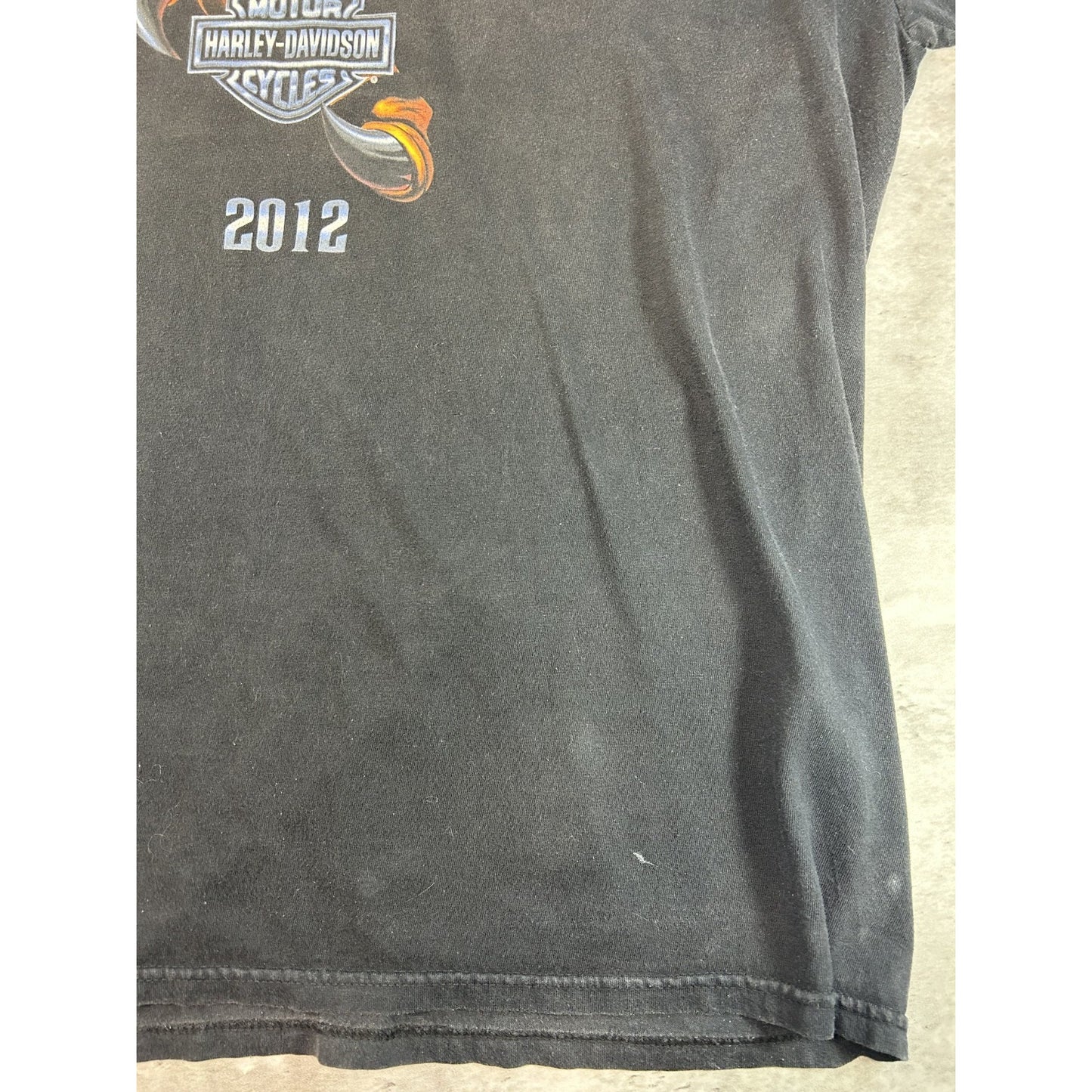 Harley Davidson Motorcycles Daytona BIke Week Graphic T-Shirt Size XL Black