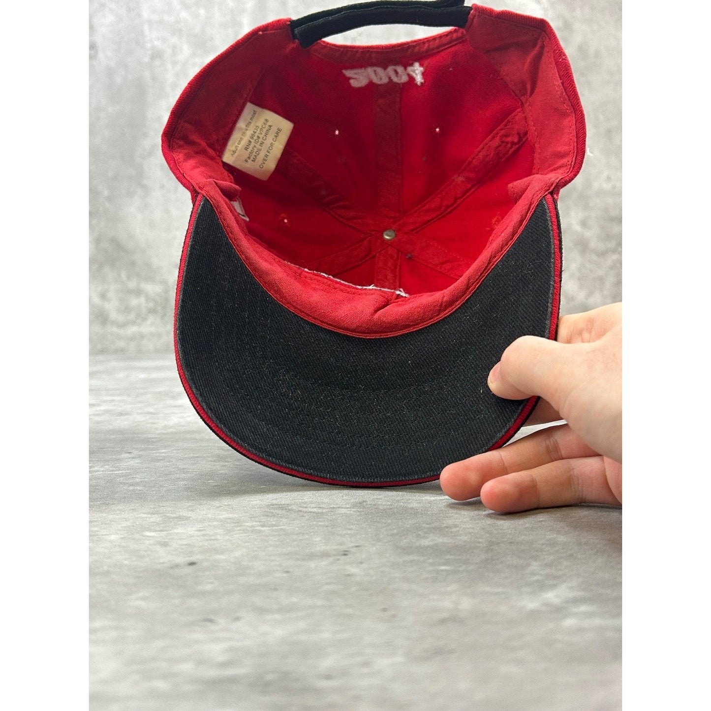 Vintage 2004 Nascar Team Penske Embroidered Spellout Strapback Hat OSFA