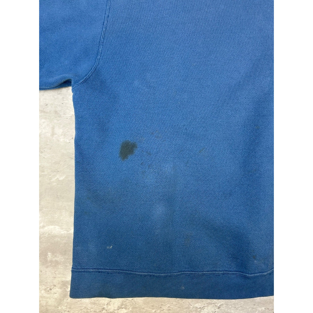 Vintage 90s Nike Embroidered Mini Swoosh Distressed Sweatshirt Size XL