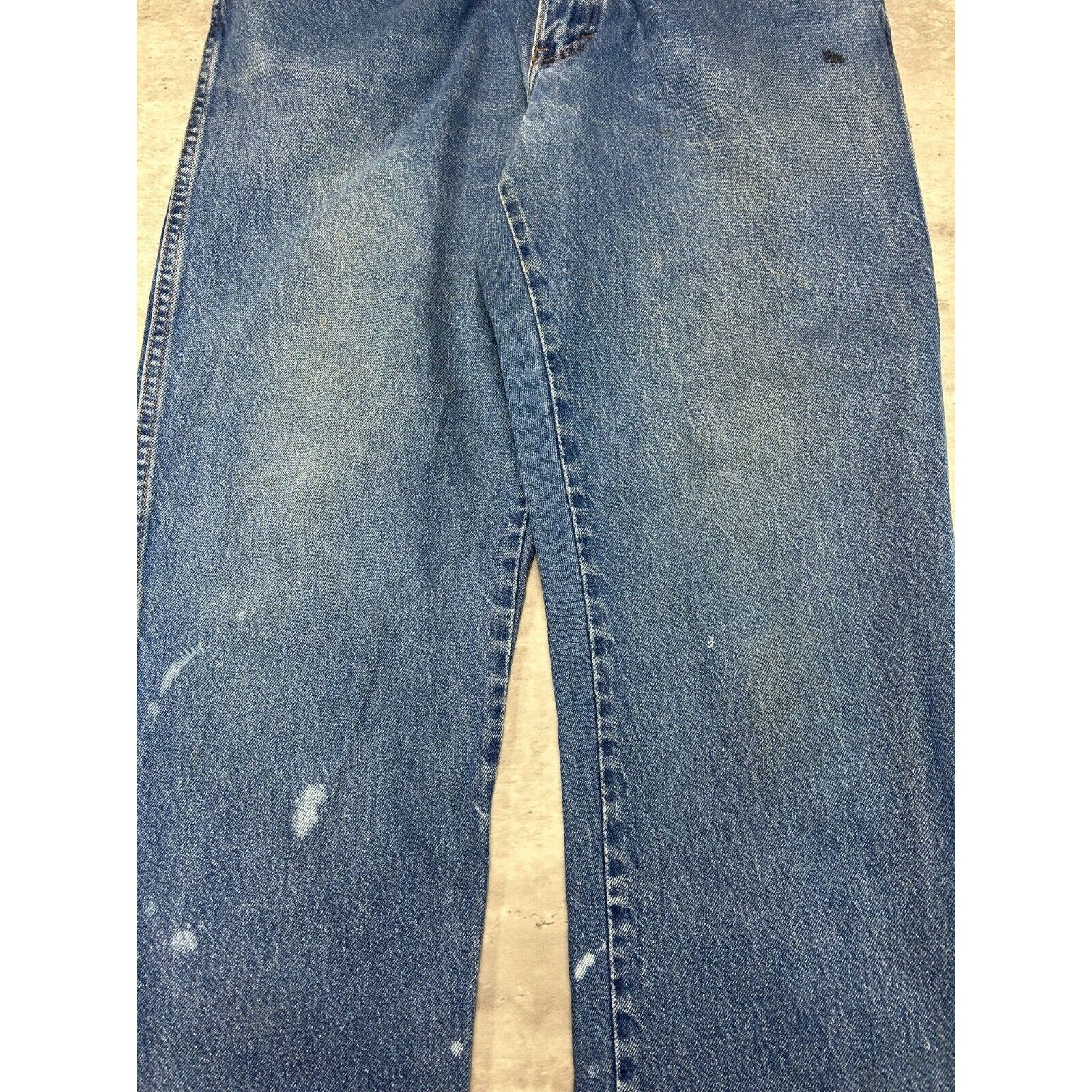 Dickies Dark Wash Denim Workwear Denim Pants Size 36 Blue