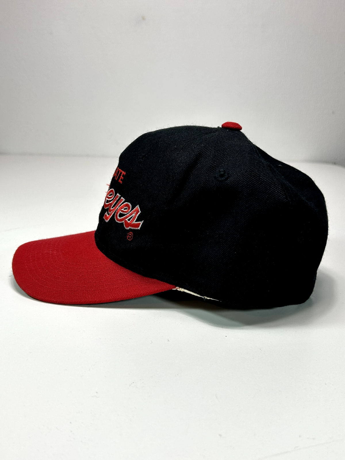 Vintage 90s Ohio State Buckeyes NCAA Sports Specialties Script Snapback Hat OSFA