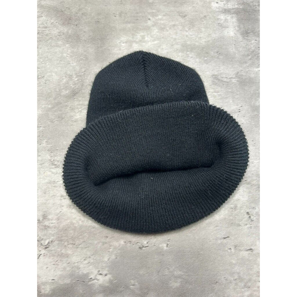 Vintage 90s Michigan Wolverines NCAA Embroidered Spell Out Beanie Hat OSFA