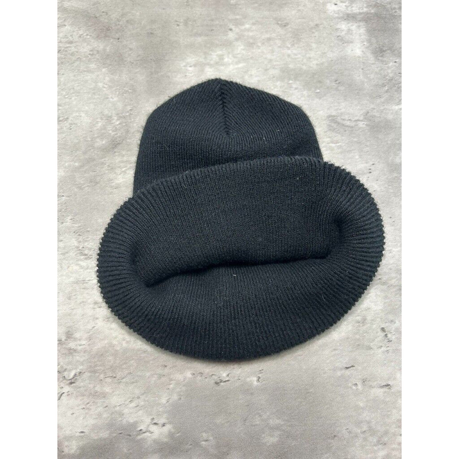Vintage 90s Michigan Wolverines NCAA Embroidered Spell Out Beanie Hat OSFA