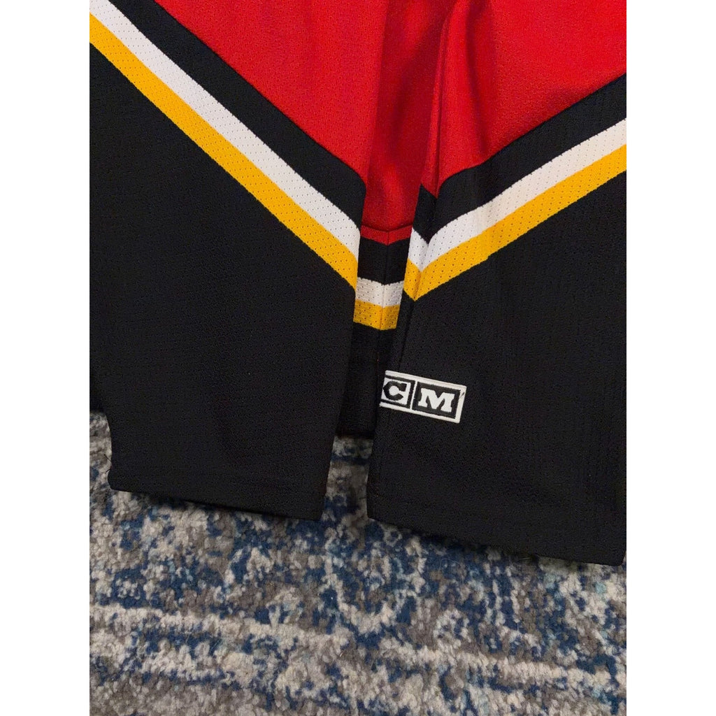 Vintage Craig Conroy #22 Calgary Flames NHL CCM Hockey Jersey Size 2XL