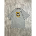 Vintage Y2K Mecca USA Felt Embossed Spellout Graphic T-Shirt Size Medium