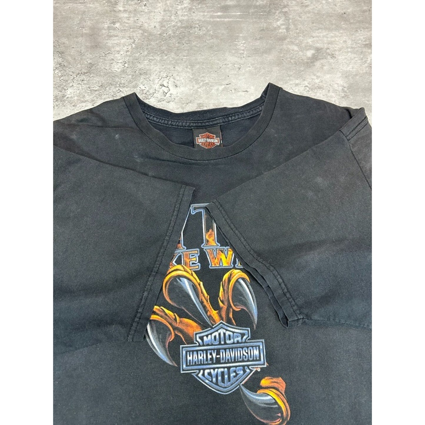 Harley Davidson Daytona Bike Week Eagle Talon Graphic T-shirt Size XL Black