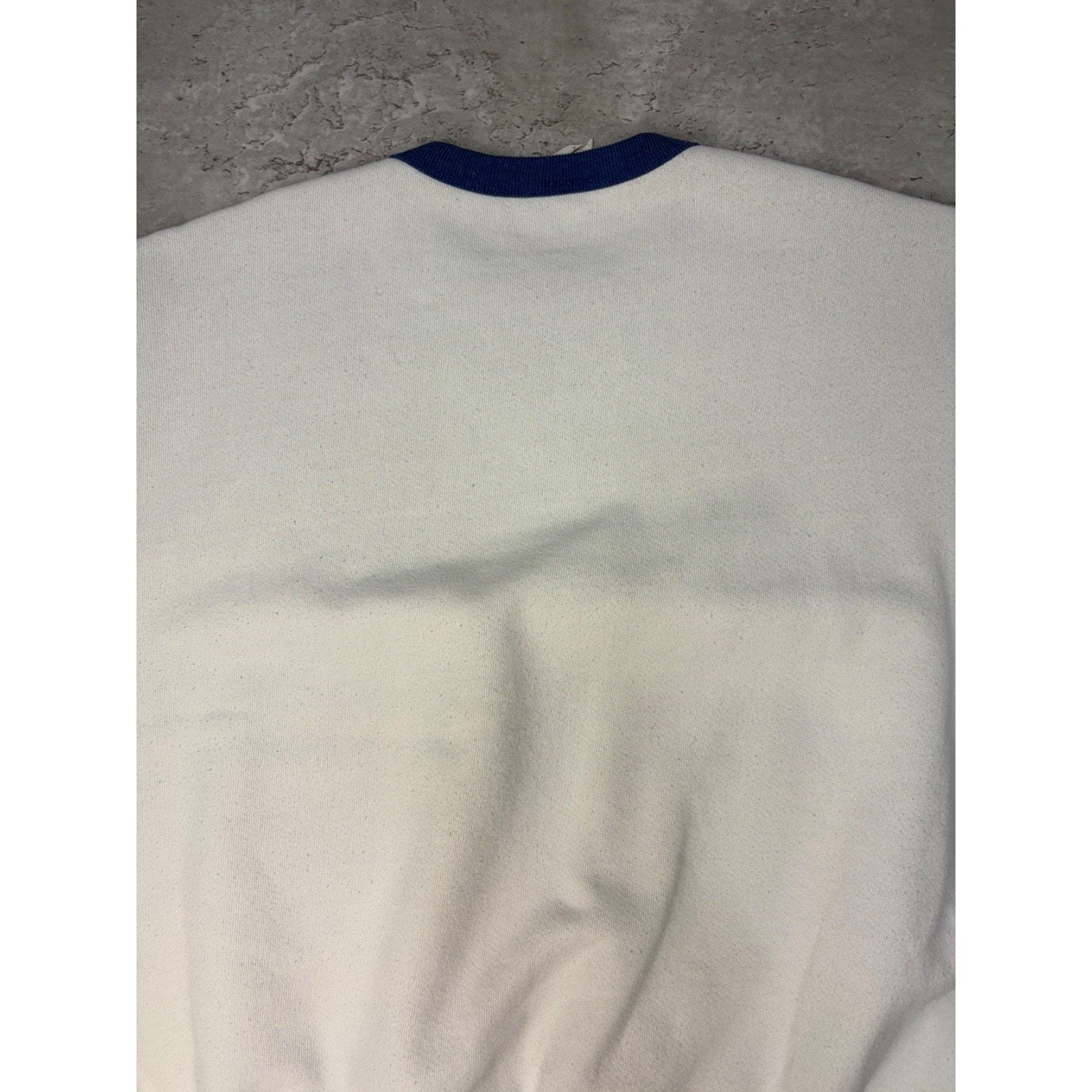 Vintage 80s Duke Blue Devils NCAA Puff Print Spellout Sweatshirt Size Large