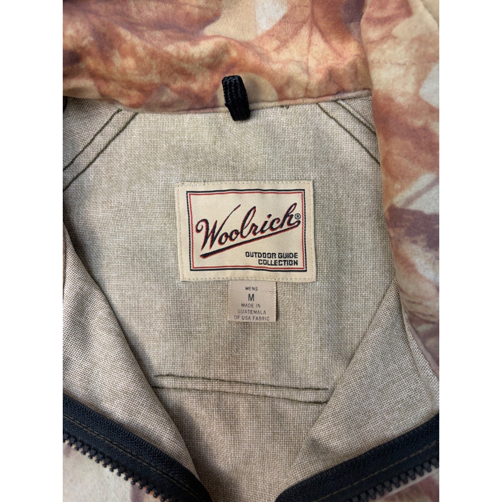 Vintage Woolrich Advantage Timber Camo Full Zip Bomber Jacket Size Medium