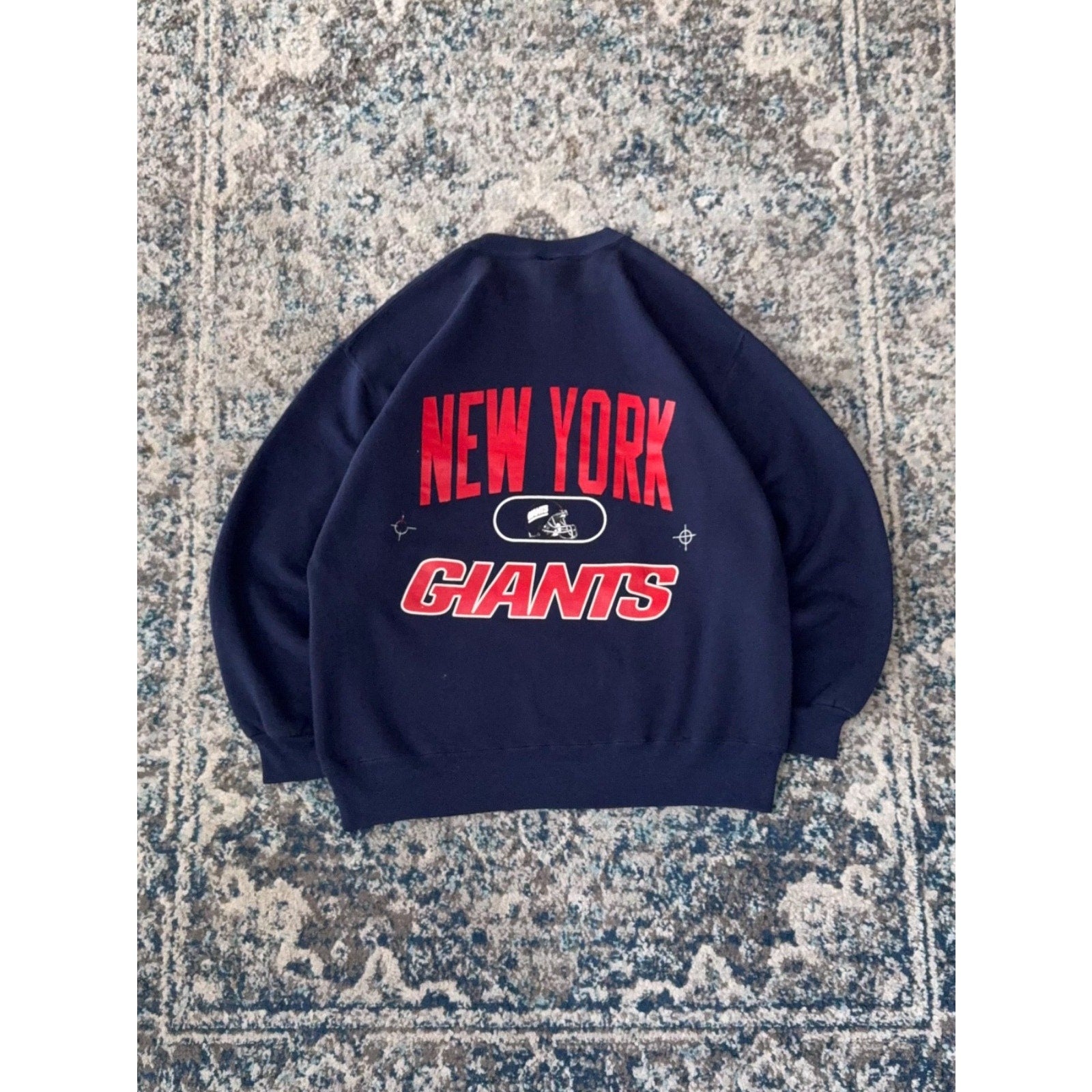 Vintage 90s Dallas Cowboys NFL Spellout Logo Crewneck Sweatshirt Size XL