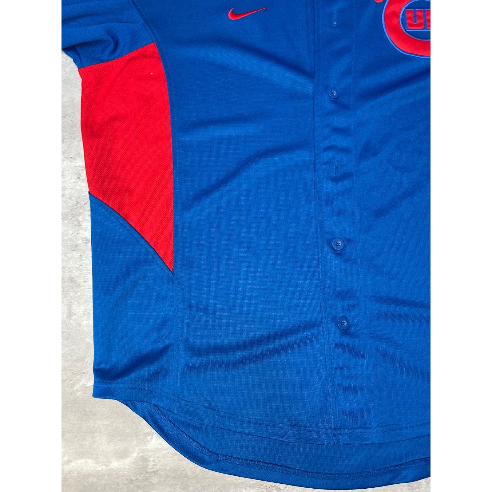 Vintage Chicago Cubs MLB Stitched Nike Baseball Jersey Size Large