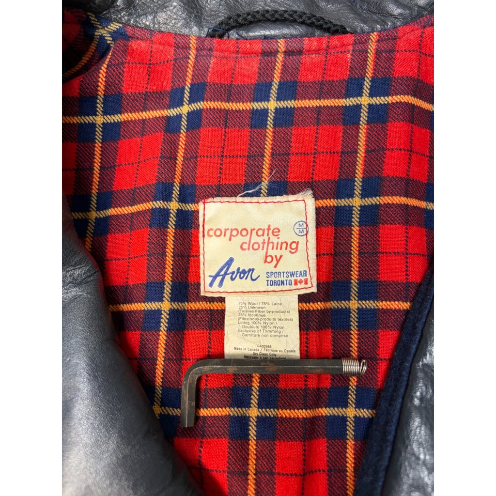 Vintage 1970s/80s McMaster University Varsity Jacket Size Medium