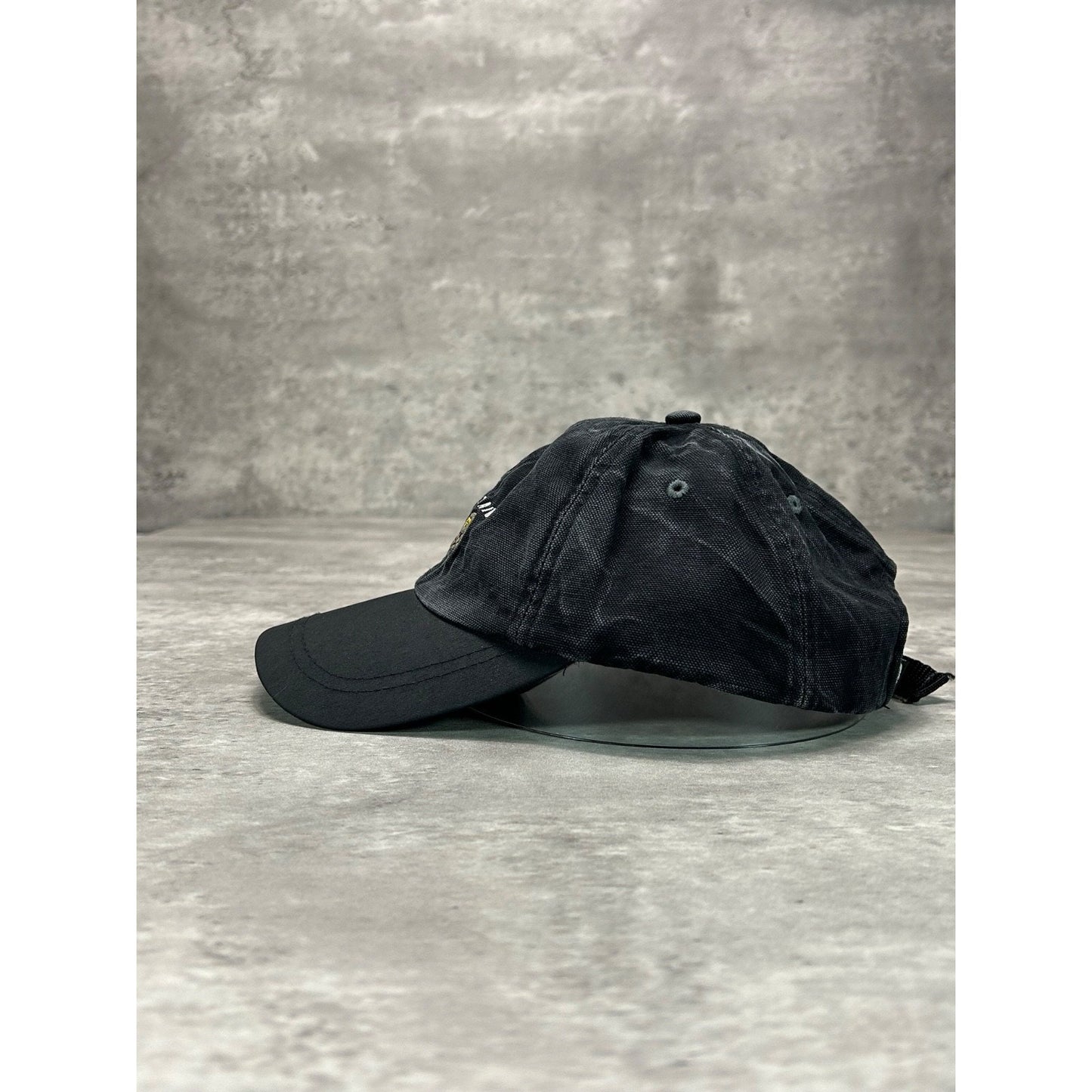 Vintage Mountain Hard Wear Embroidered Spellout Strapback Hat OSFA