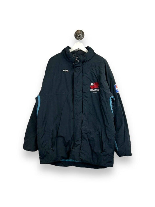 Vintage 2003 Umbro MLS New England Revolution Insulated Jacket Size Large