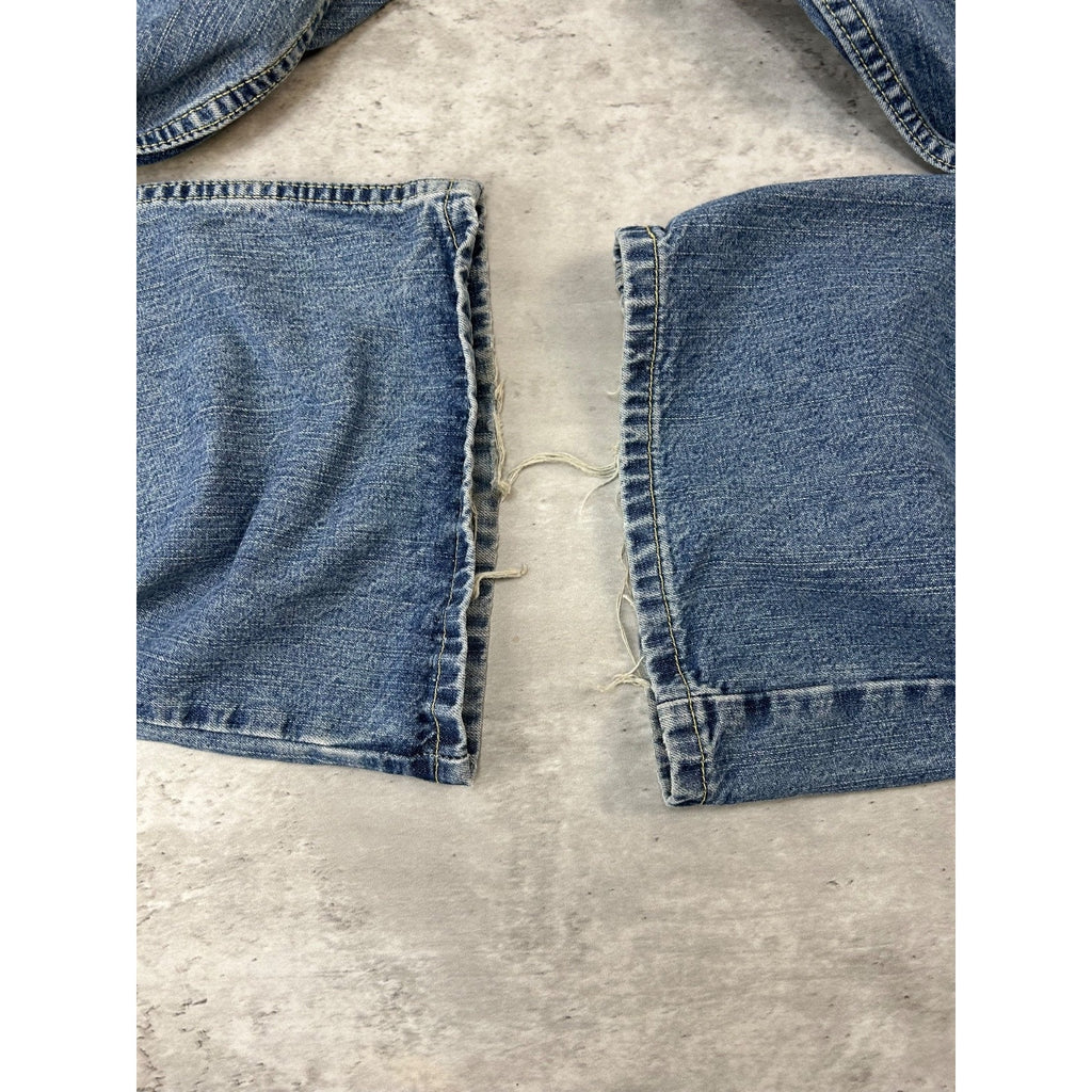 Vintage 2000s Levis Silvertab Loose Fit Dark Wash Denim Pants Size 39