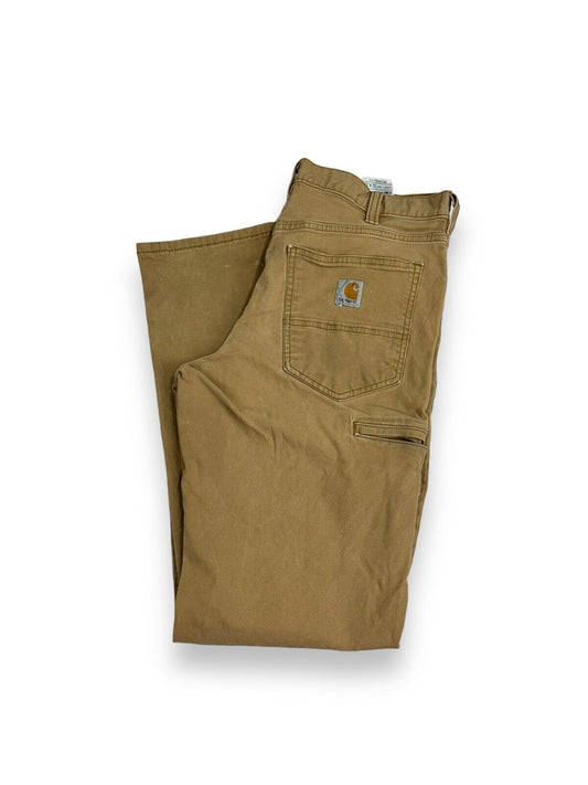 Carhartt Relaxed Fit Canvas Workwear Five Pocket Pants Size 32 Brown