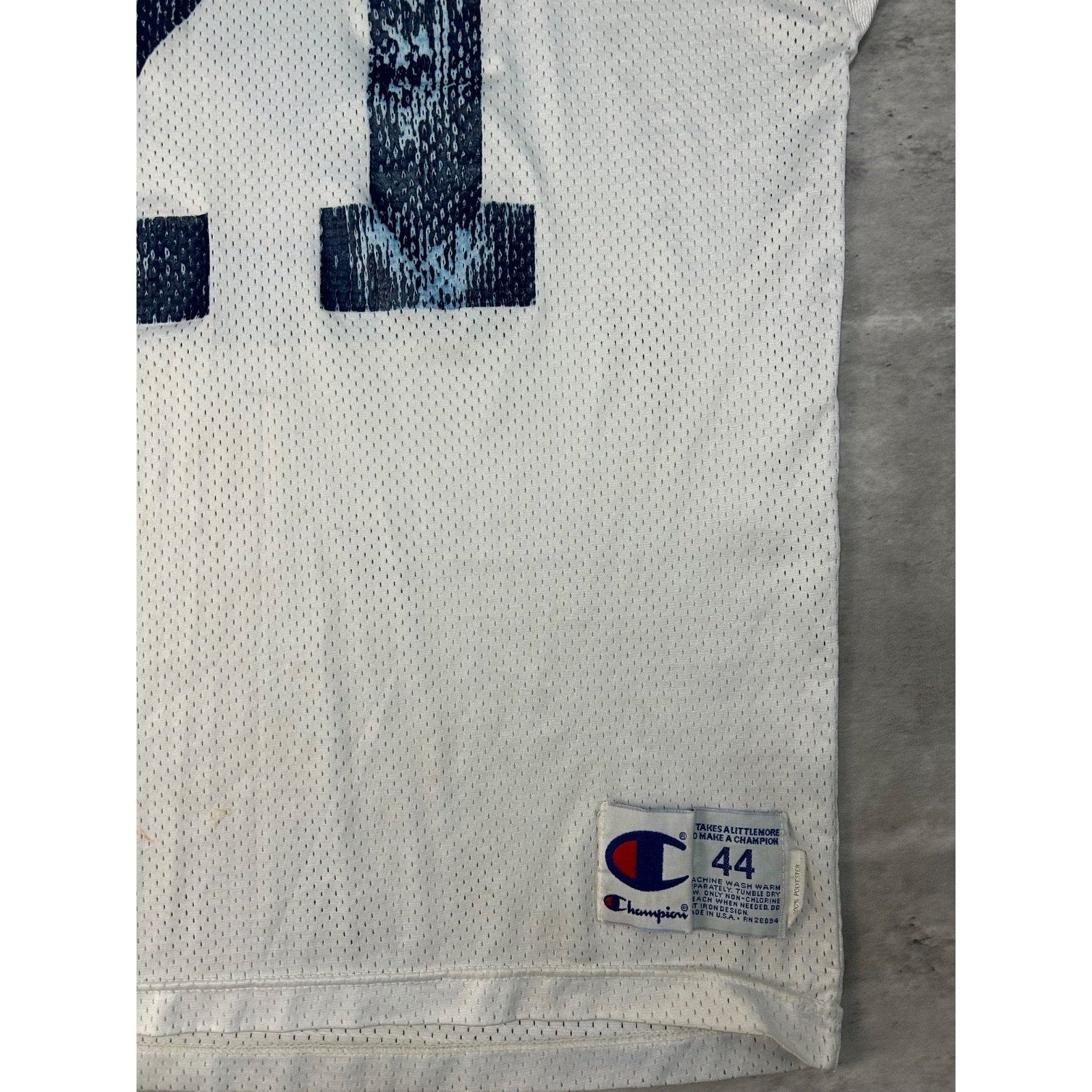 Vintage 90s Deion Sanders #21 Dallas Cowboys NFL Champion Jersey Size Medium