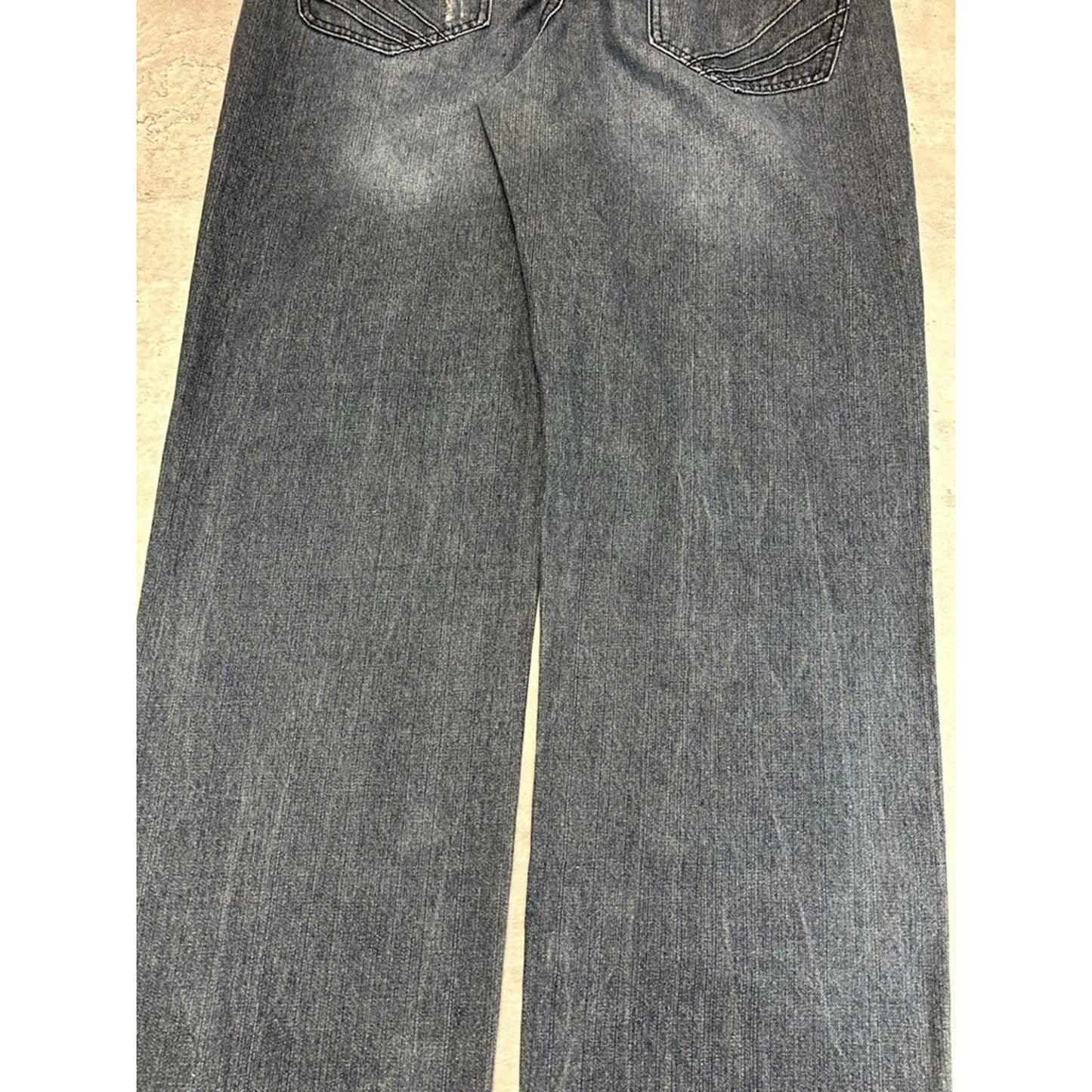 Vintage Y2K Akademiks Dark Wash Denim Pants Size 40