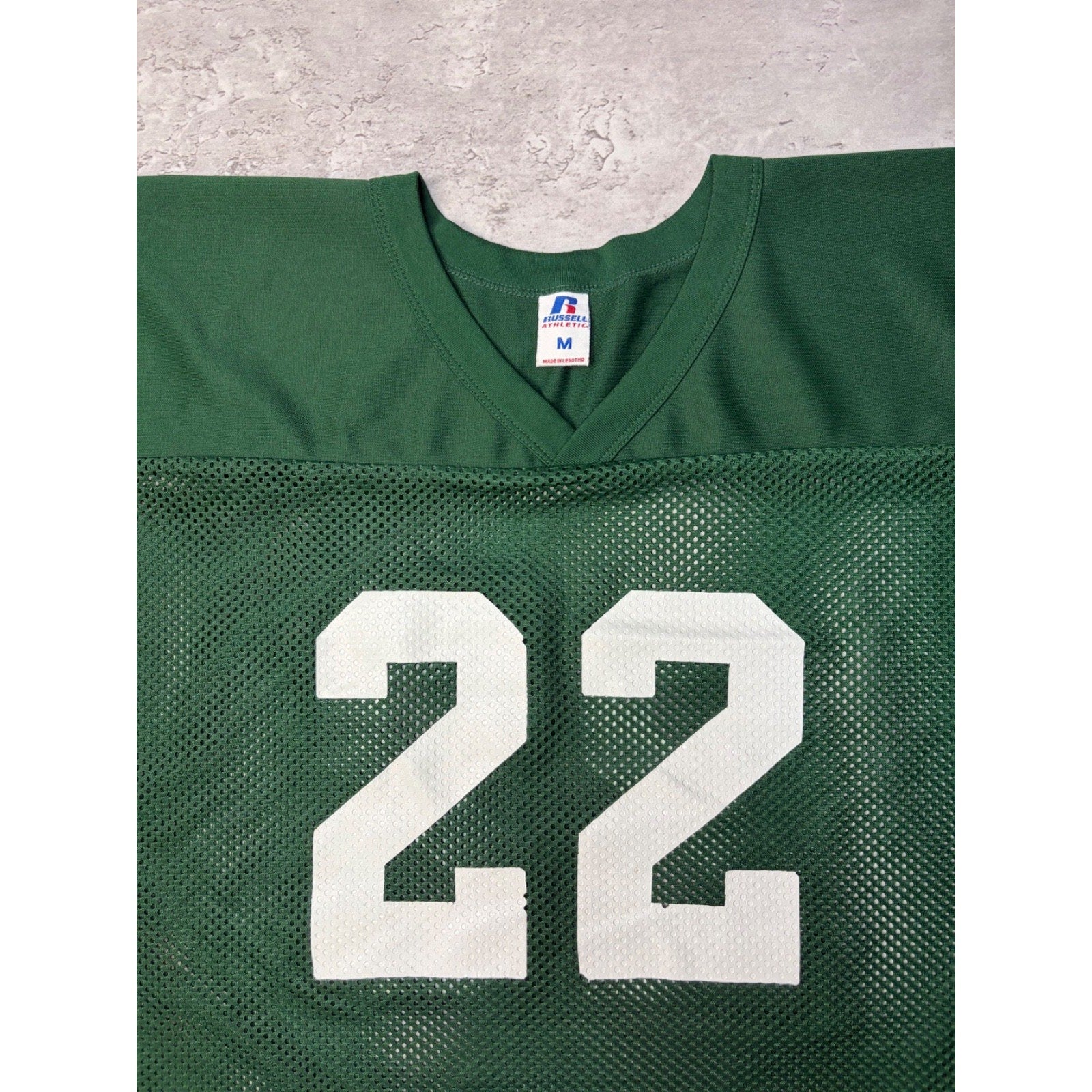 Vintage #22 Russell Athletic Mesh Football Jersey Size Medium