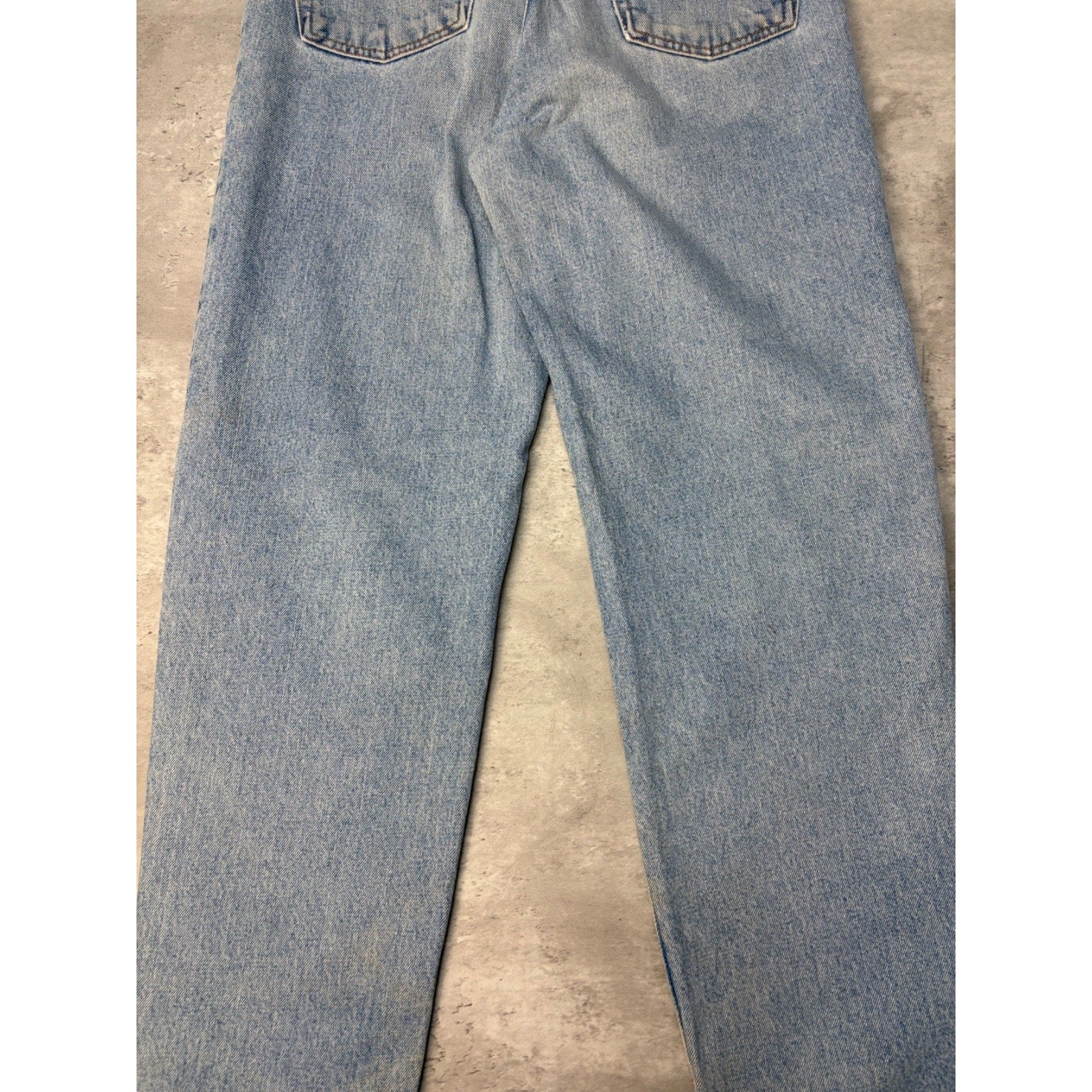 Vintage 90s Levis 550 Red Tab Light Wash Denim Pants Size 35