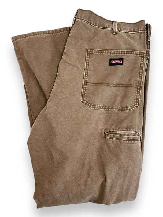 Vintage Dickies Canvas Work Wear Five Pocket Pants Size 39W Brown