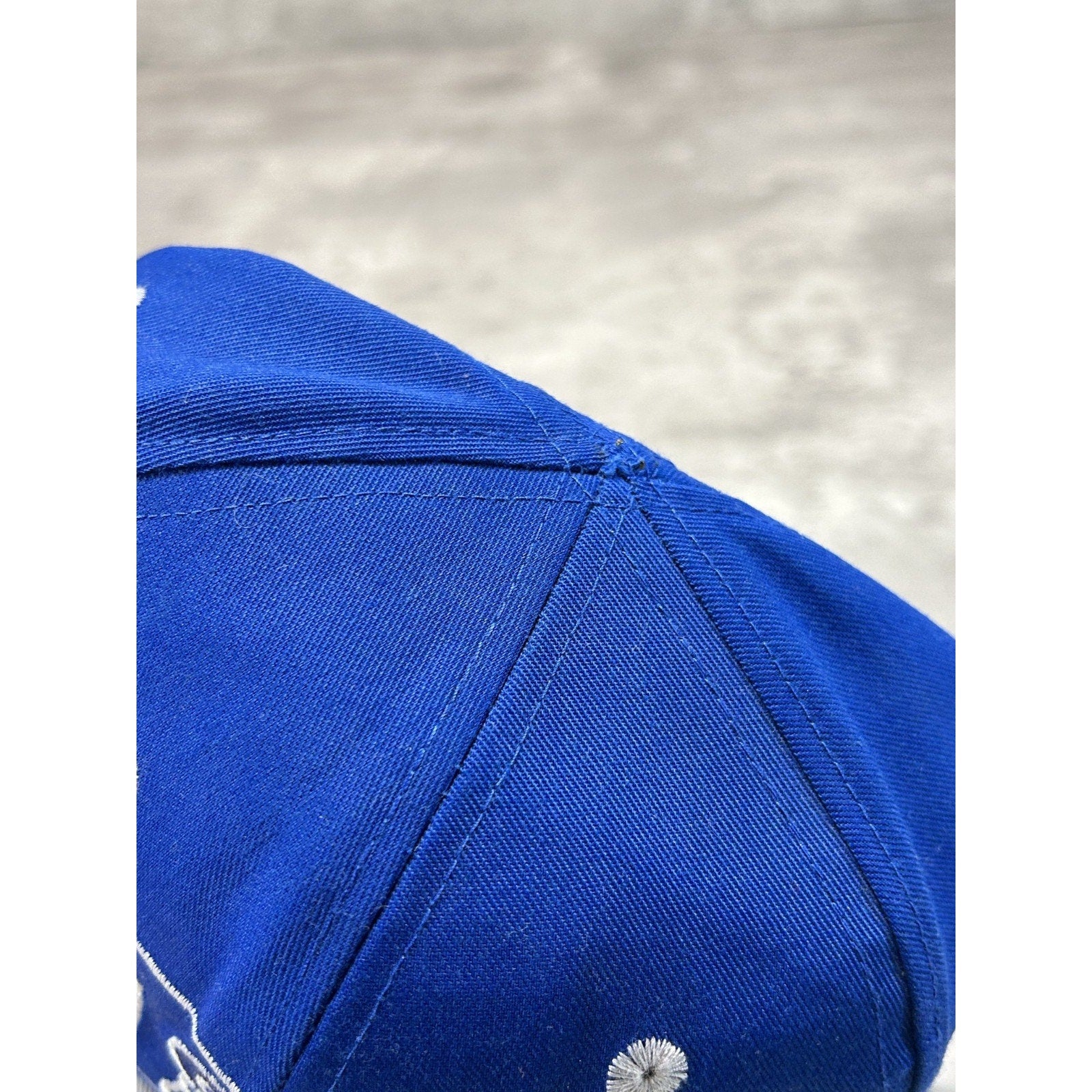 Vintage 90s Duke Blue Devils NCAA Embroidered Logo Snapback Hat OSFA