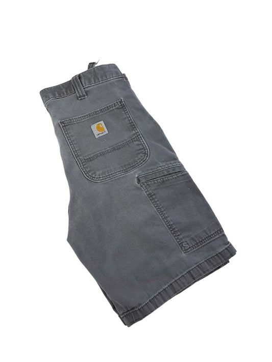 Carhartt Canvas Workwear Carpenter Shorts Size 32 Gray
