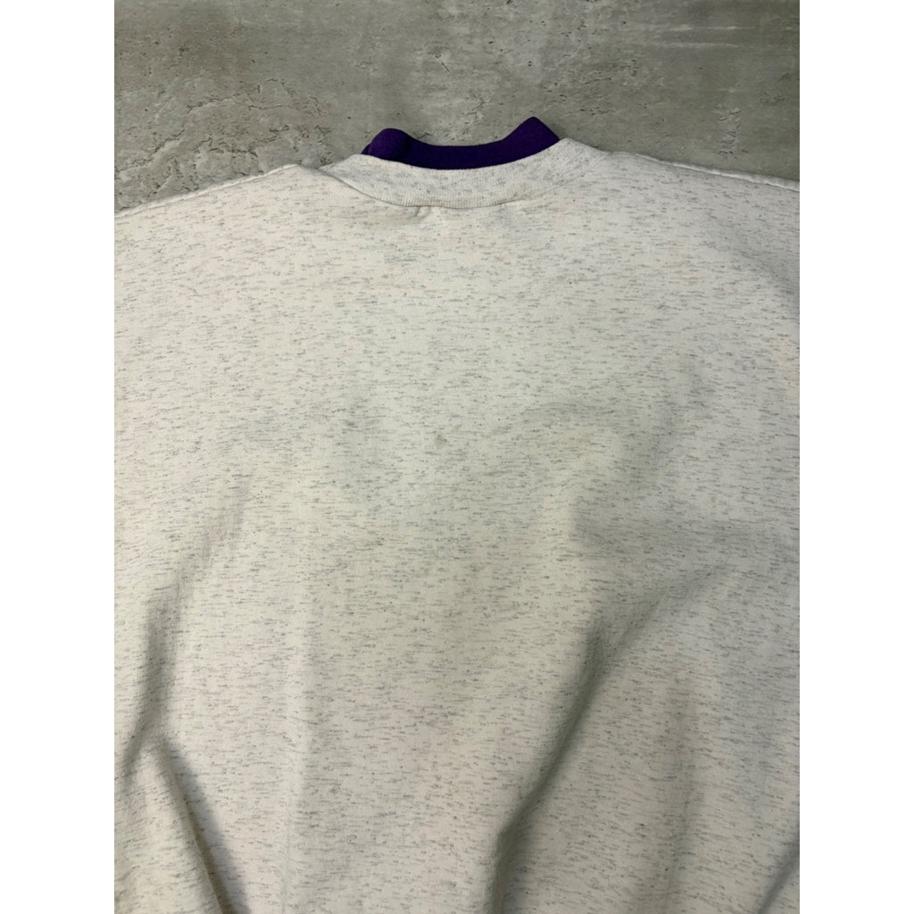 Vintage Adirondacks Hummingbird Nature Graphic Sweatshirt Size Large