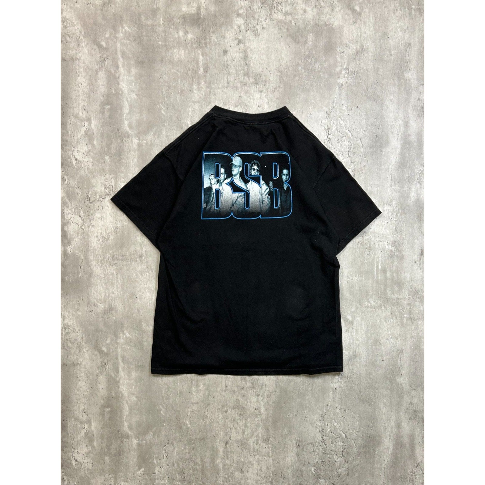 Vintage 1999 Backstreet Boys Pop Music Boy Band Graphic T-Shirt Size Large