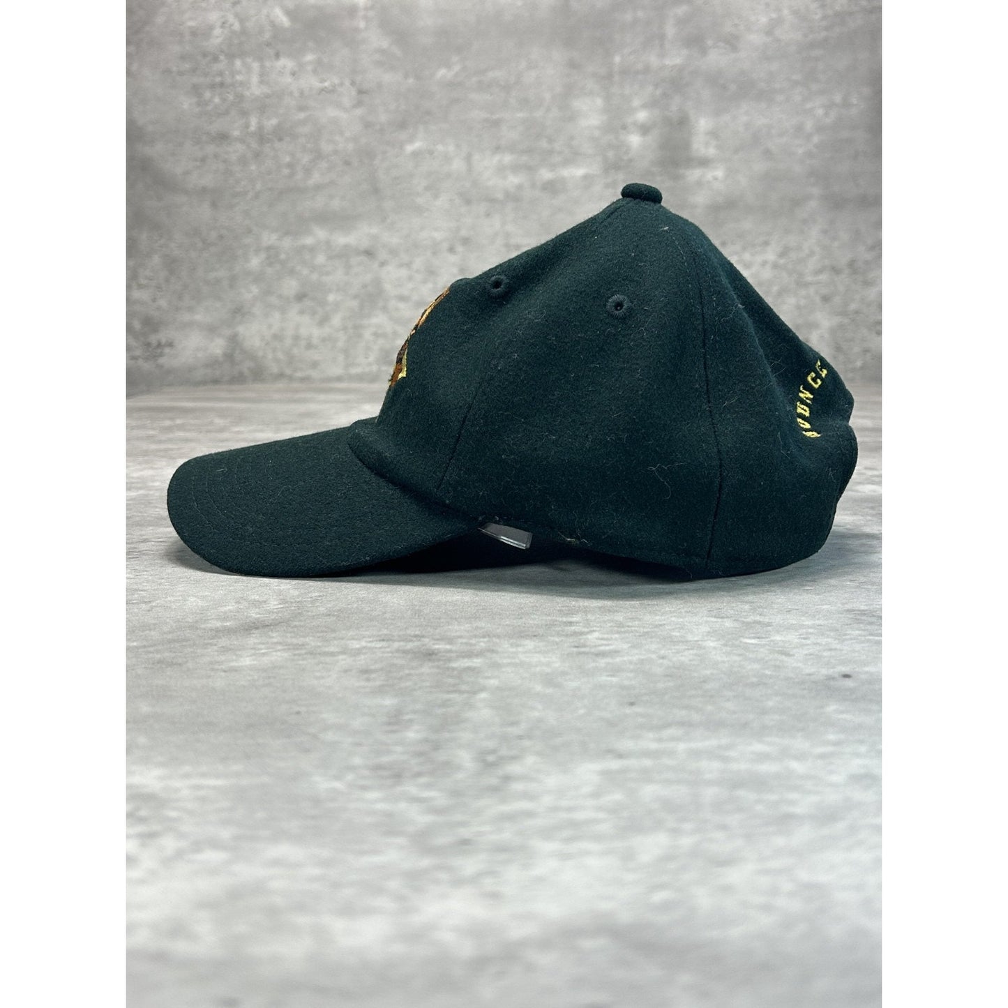 Vintage 90s Disney Winnie The Pooh Embroidered Tigger Strapback Hat OSFA Green