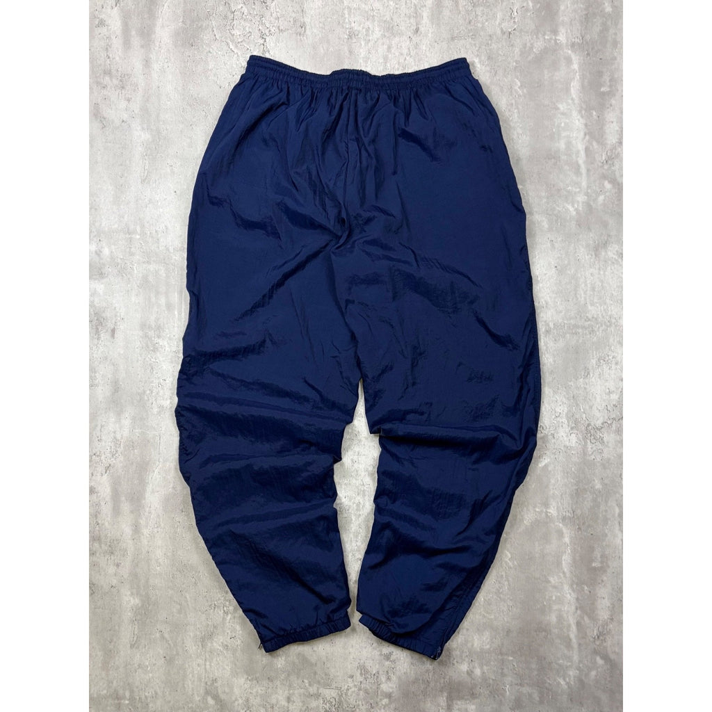 Vintage Nike Tonal Embroidered Swoosh Insulated Nylon Windbreaker Pants Size XL