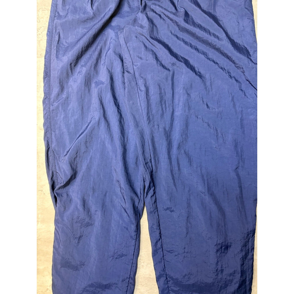 Vintage Nike Tonal Embroidered Swoosh Insulated Nylon Windbreaker Pants Size XL