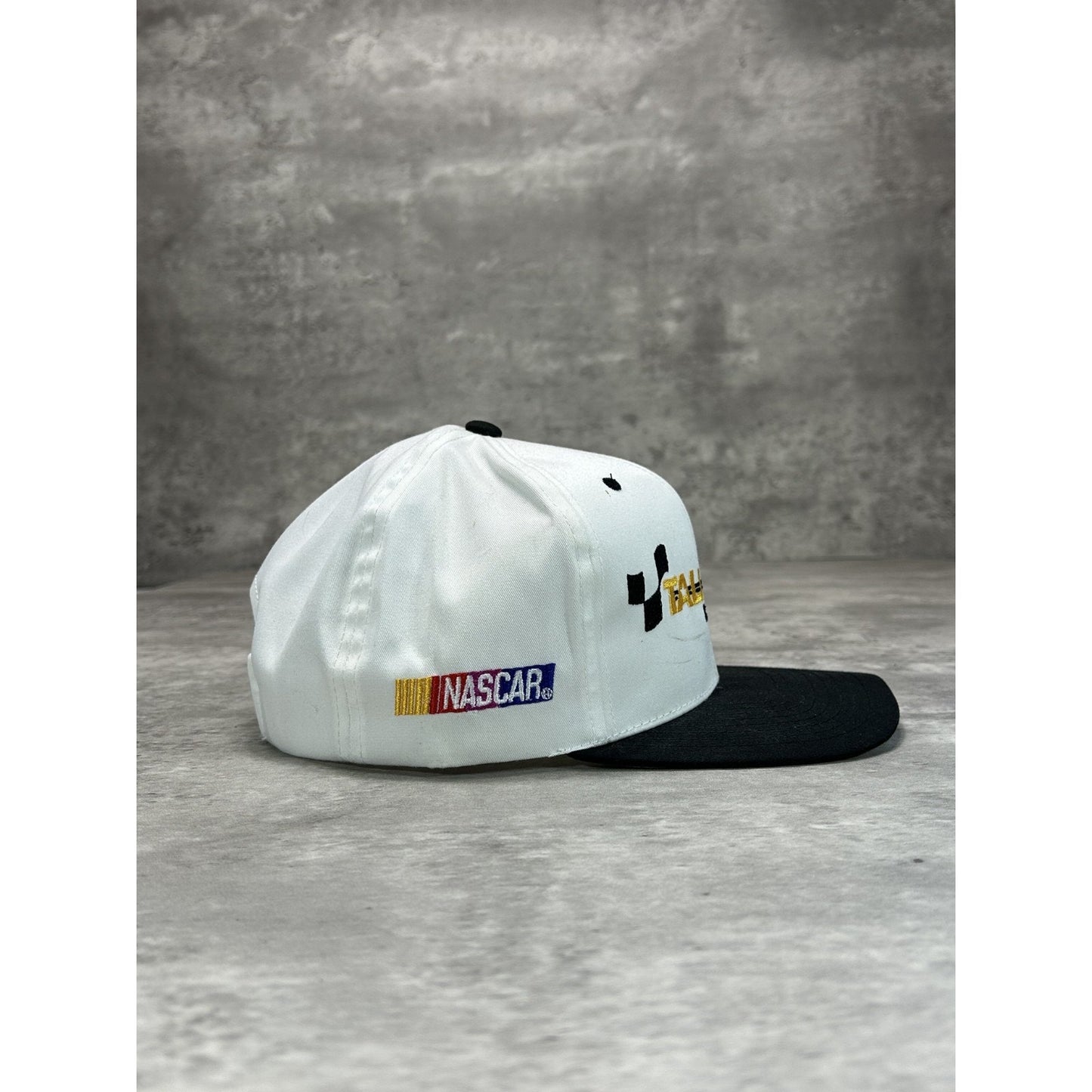 Vintage 90s Talladega Superspeedway Embroidered Spellout Snapback Hat OSFA