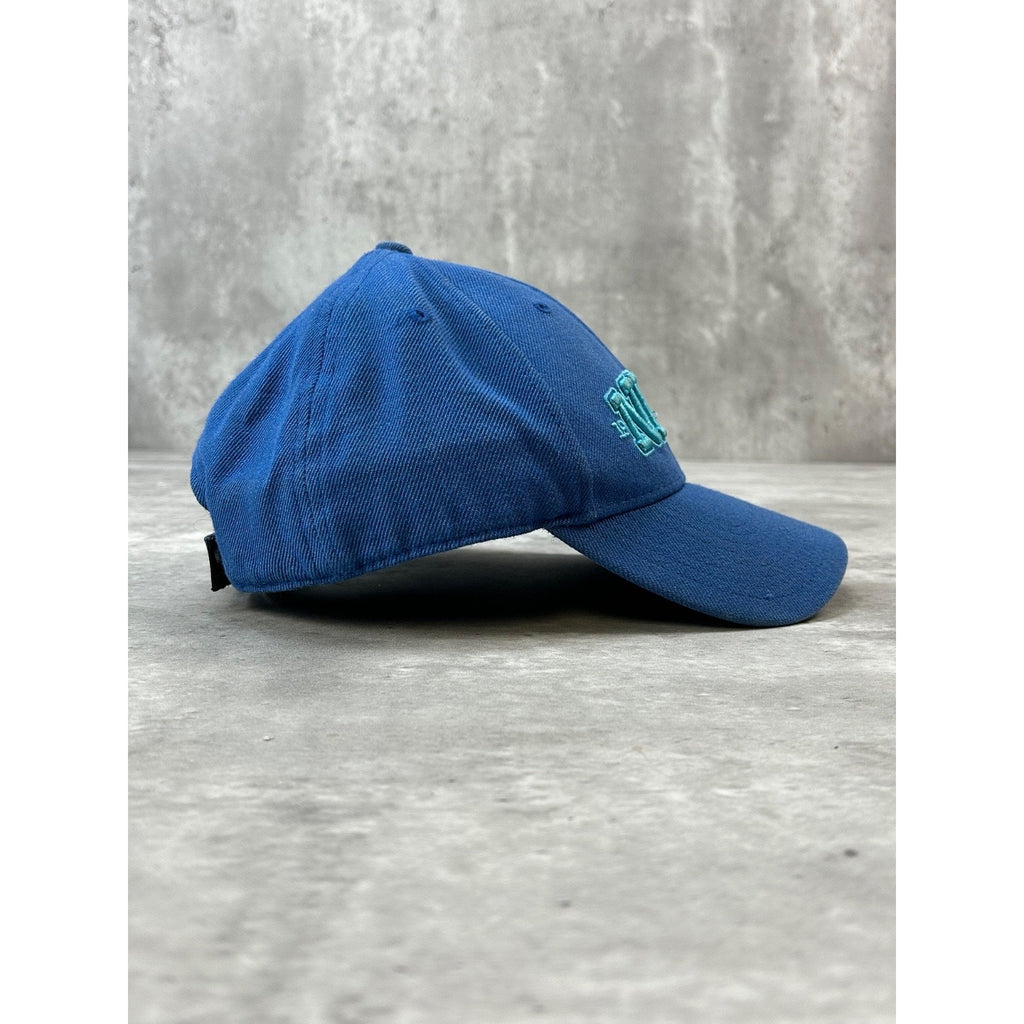 Vintage 2000s Nike Embroidered Spellout Two Tone Strapback Hat OSFA