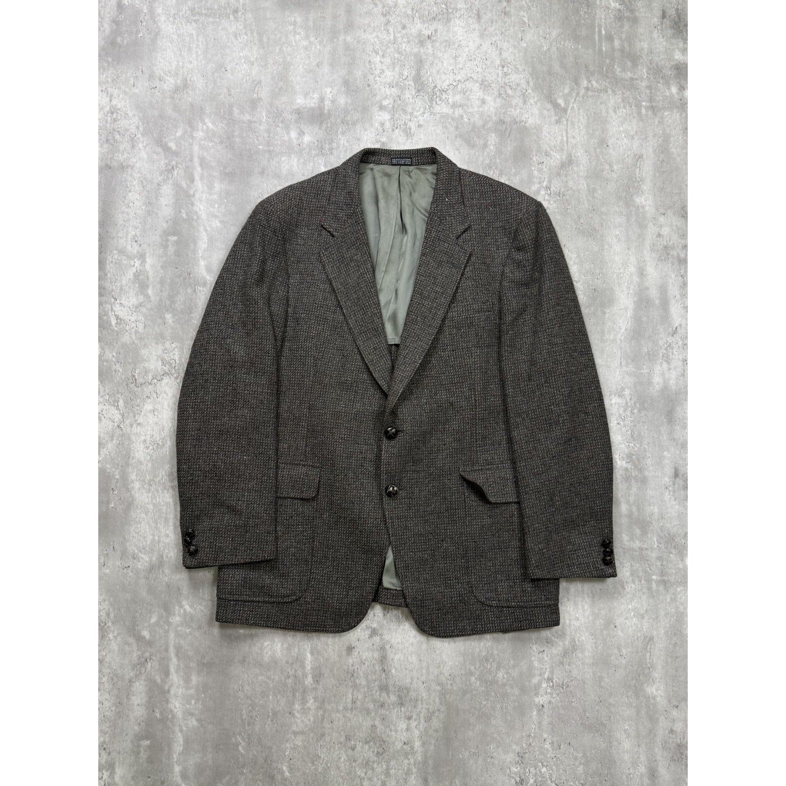 Vintage 1970s/1980s Christian Brooks Wool Sport Jacket Size XL