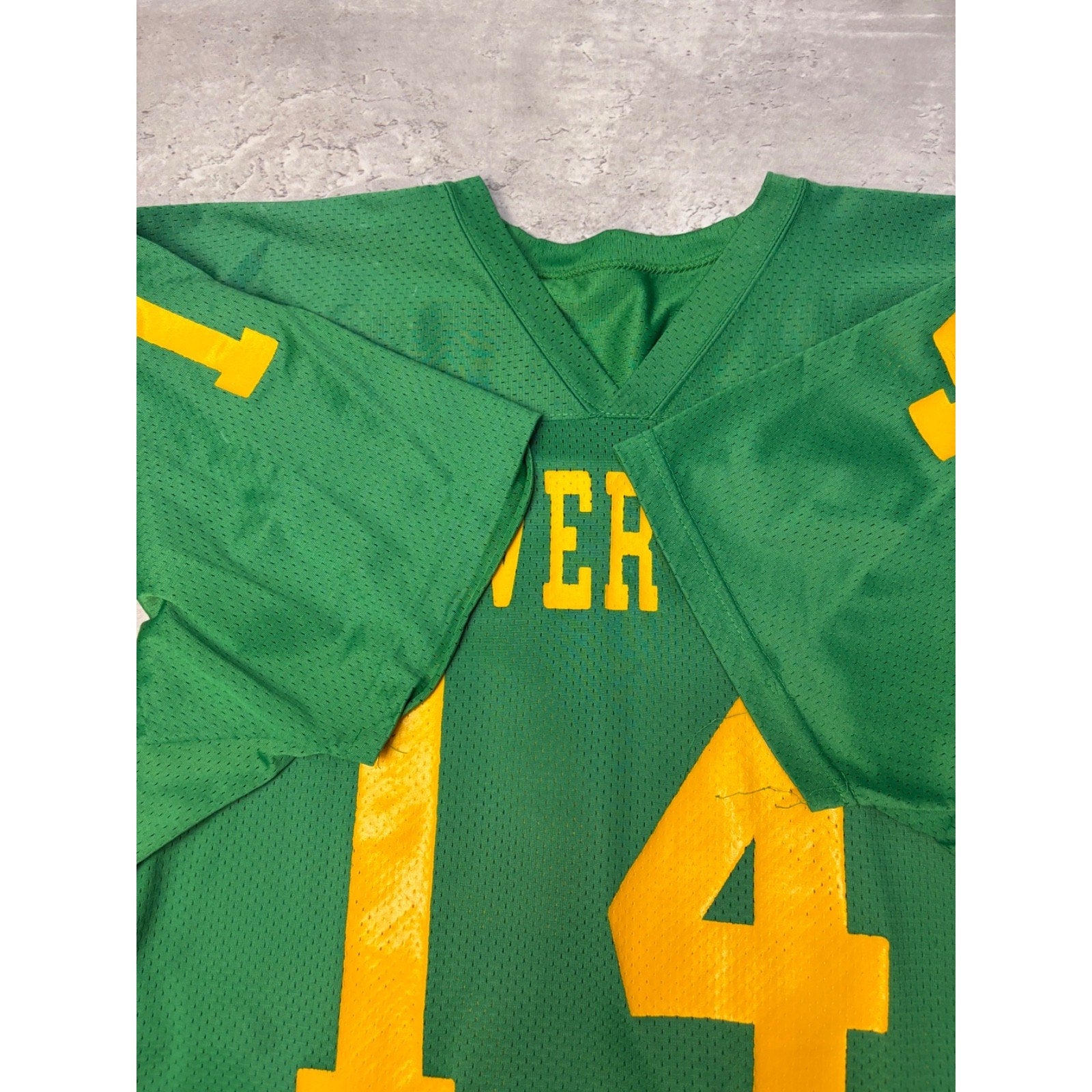 Vintage 80s/90s Beaver Dam #14 Football Jersey Size Large