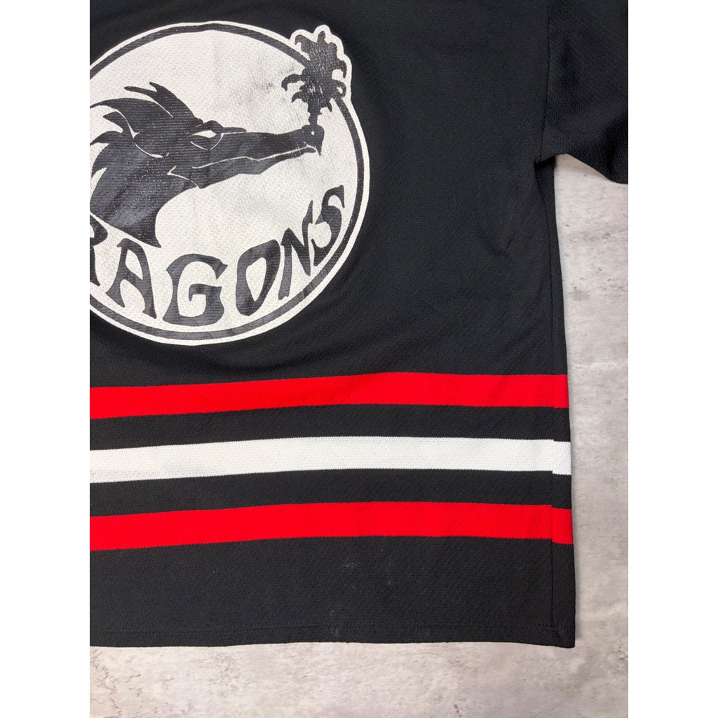 Vintage 80s/90s Dragons #12 Graphic Hockey Jersey Size XL