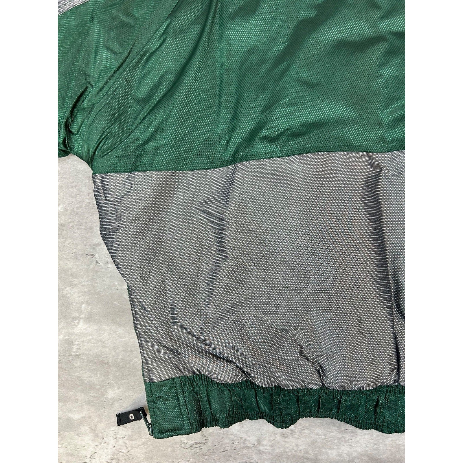 Vintage 90s Green Bay Packers NFL 1/2 Zip Insulated Starter Jacket Size Large