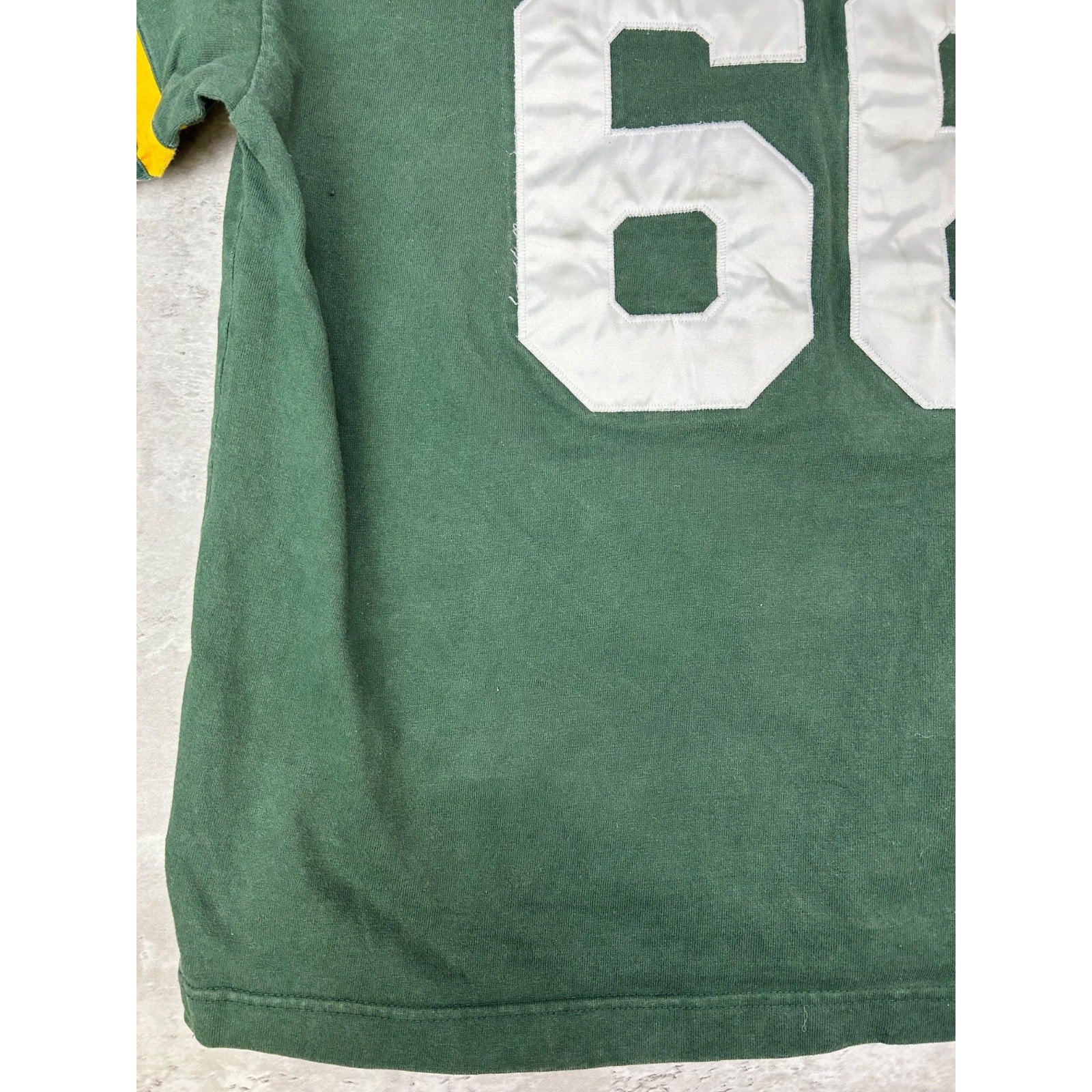 Vintage 90s Phillip Nitschke #66 Green Bay Packers NFL Jersey Sweatshirt Size XL