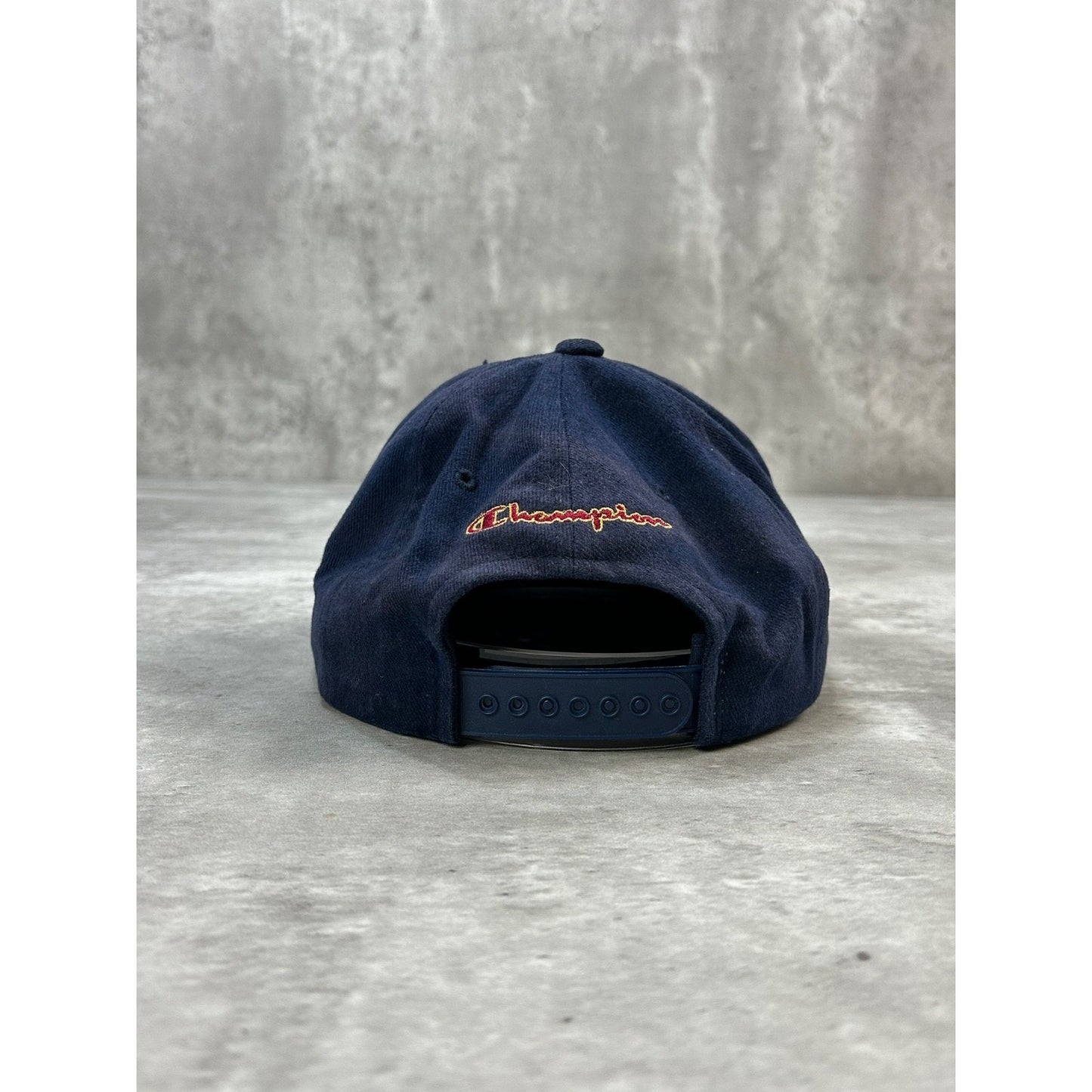 Vintage 90s USA Olympic Team Embroidered Spellout Crest Snapback Hat OSFA