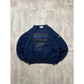 Vintage Wind River Outfitters Nature Crest Graphic Navy Blue Sweatshirt Size XL