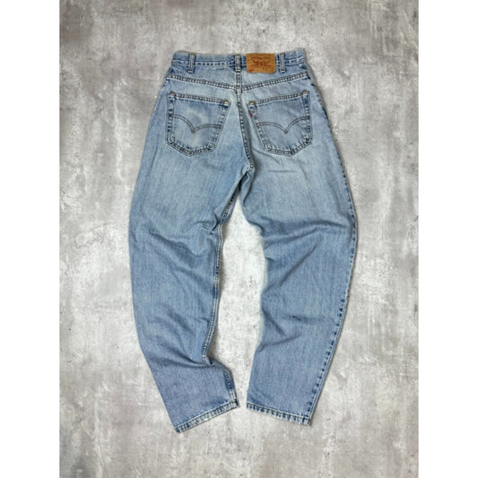 Vintage 90s Levis 560 Red Tab Light Wash Denim Pants Size 31 Blue