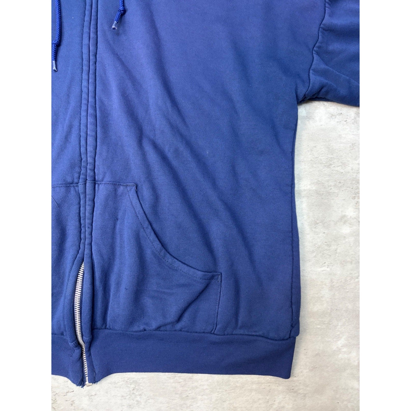 Vintage 90s Southwest Thermal Lined Full Zip Hooded Sweatshirt Size Large